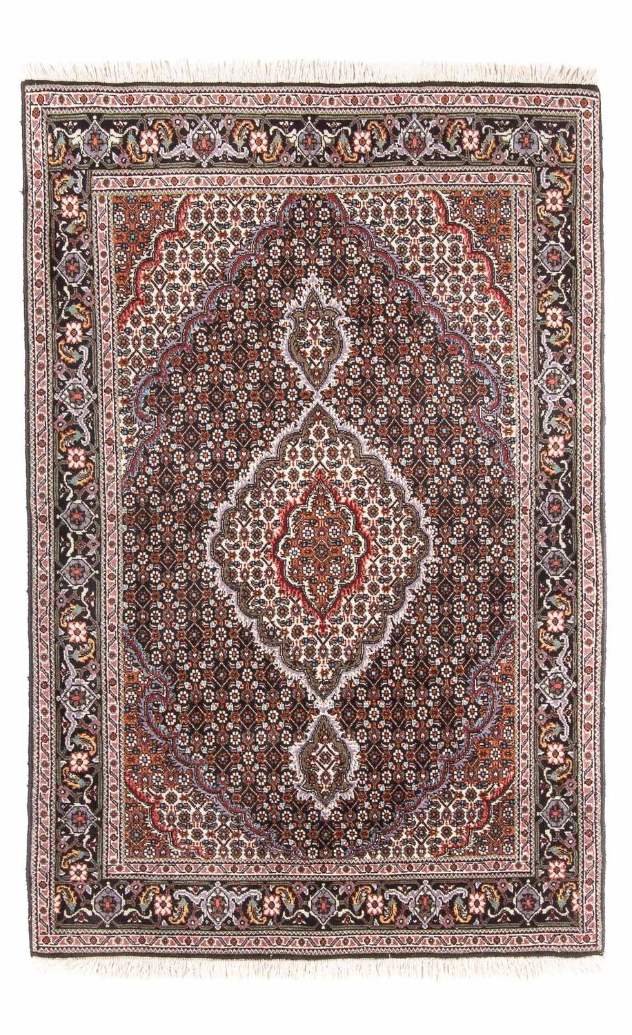 Persisk matta - Tabriz - Royal - 152 x 100 cm - svart