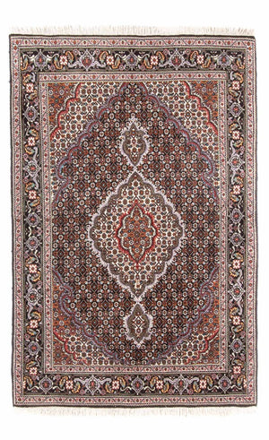 Persisk matta - Tabriz - Royal - 152 x 100 cm - svart