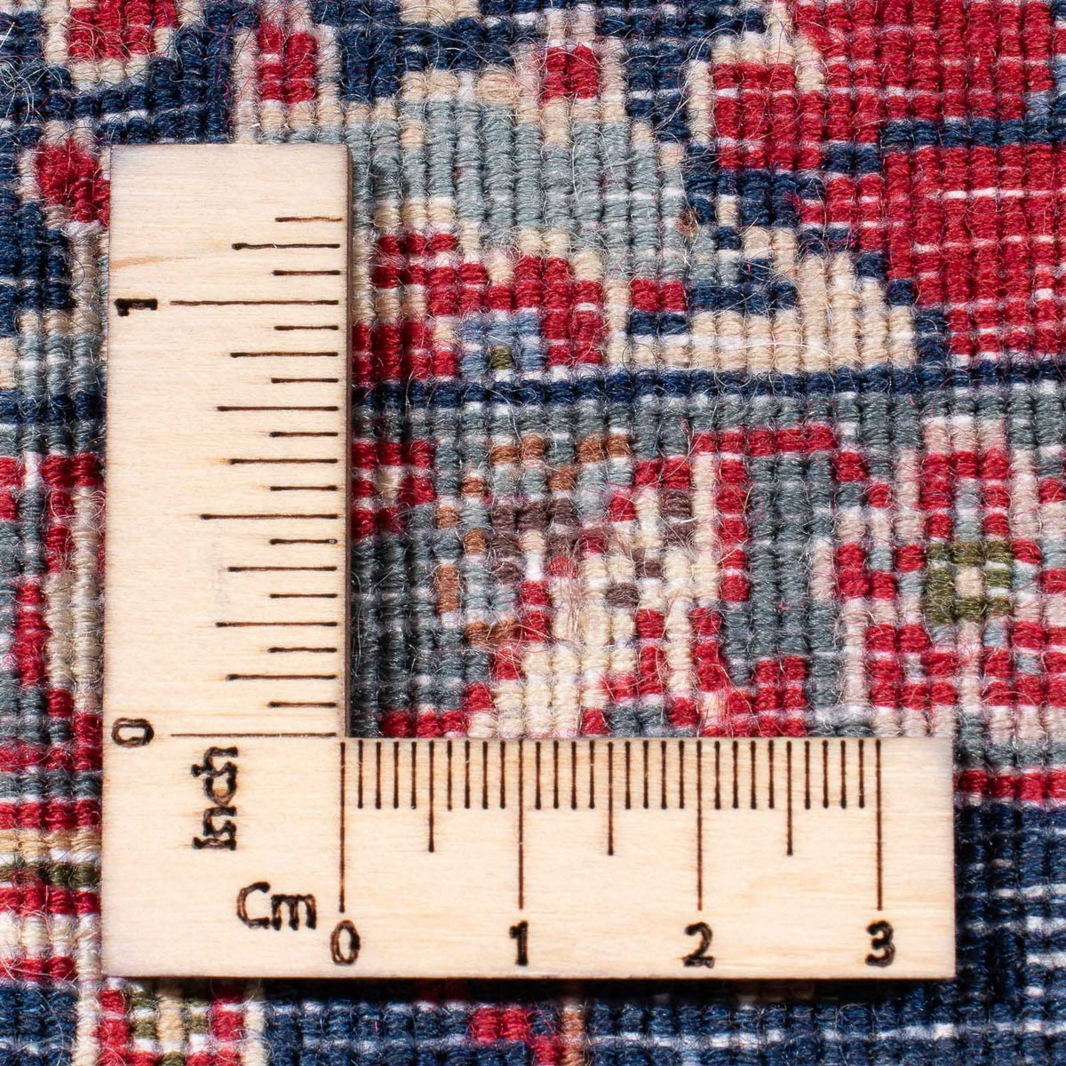 Runner Kina matta - 425 x 78 cm - röd