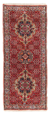 Runner Persisk matta - Bijar - 207 x 82 cm - röd