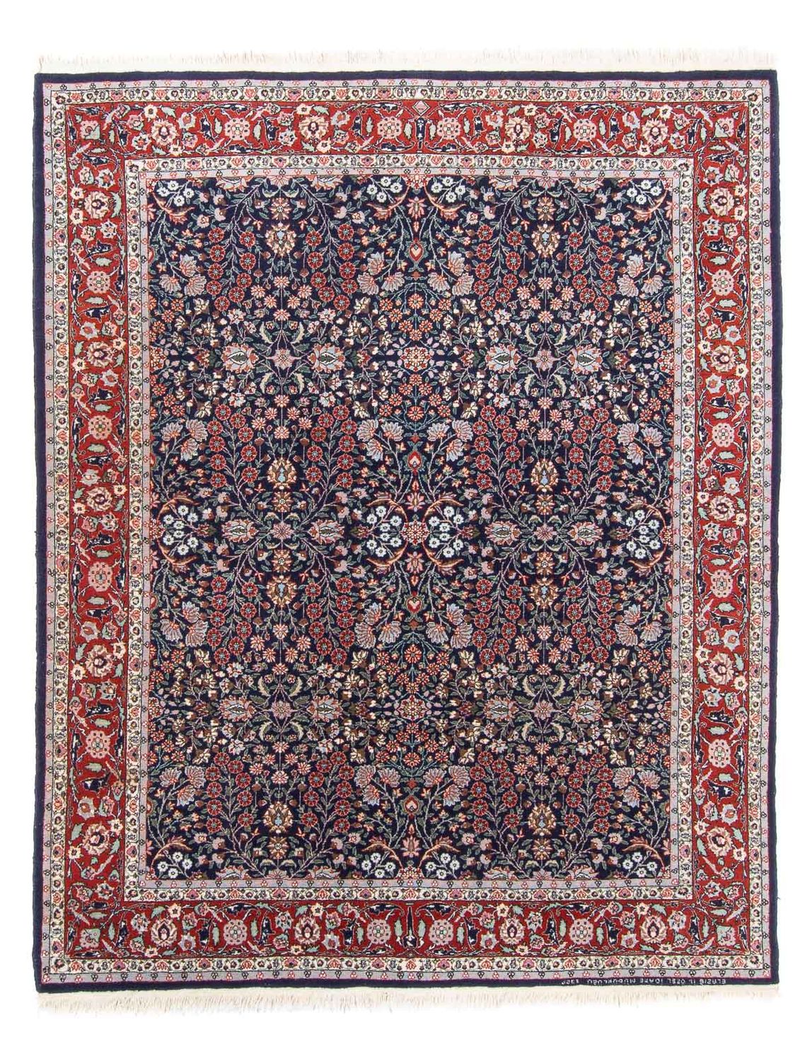Oriental Carpet - Hereke - 230 x 176 cm - mörkblå