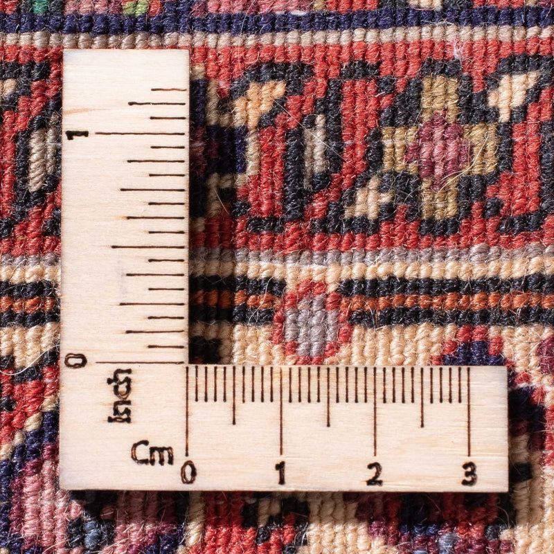 Persisk matta - Bijar - 105 x 75 cm - röd