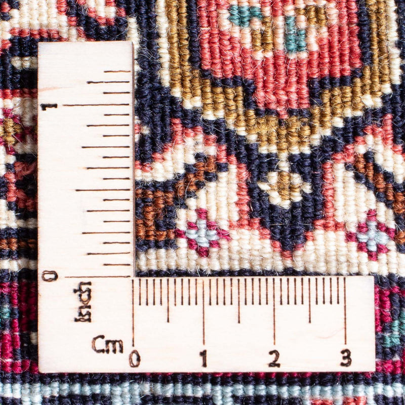 Persisk matta - Bijar - 182 x 112 cm - röd