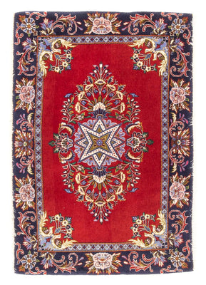 Persisk matta - Tabriz - 98 x 65 cm - röd