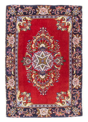 Persisk matta - Tabriz - 98 x 65 cm - röd