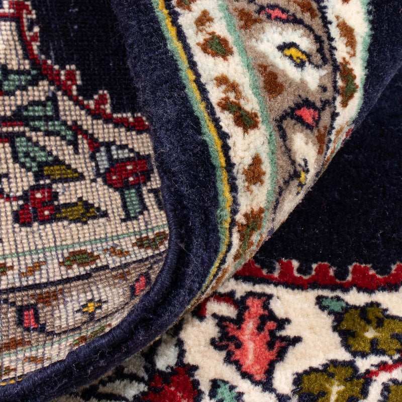 Persisk matta - Tabriz - Royal - 96 x 76 cm - mörkblå