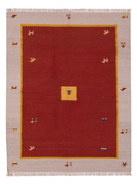 Kelim matta - trendig - 200 x 140 cm - karamell – product image