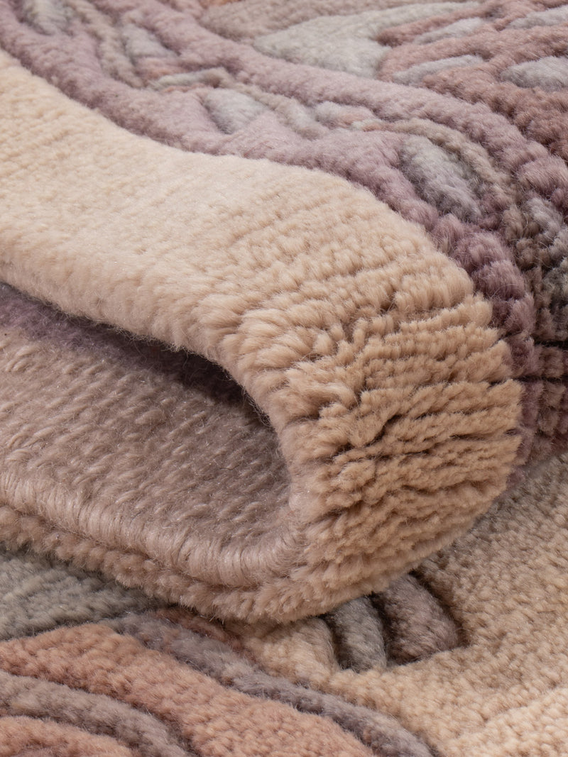 Läufer Nepal - 265 x 75 cm - hellbeige