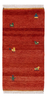 Gabbeh Teppich - Indus - 140 x 70 cm - rost
