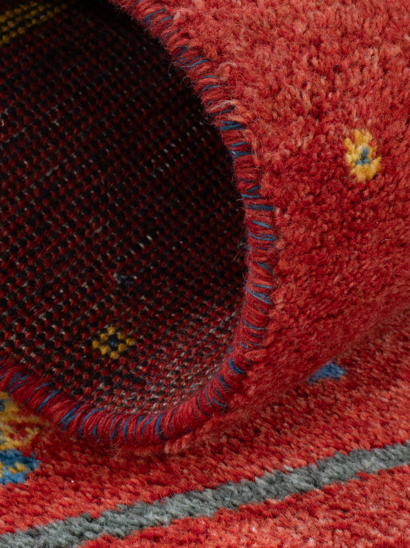 Gabbeh-matta - Indus - 140 x 70 cm - karamell