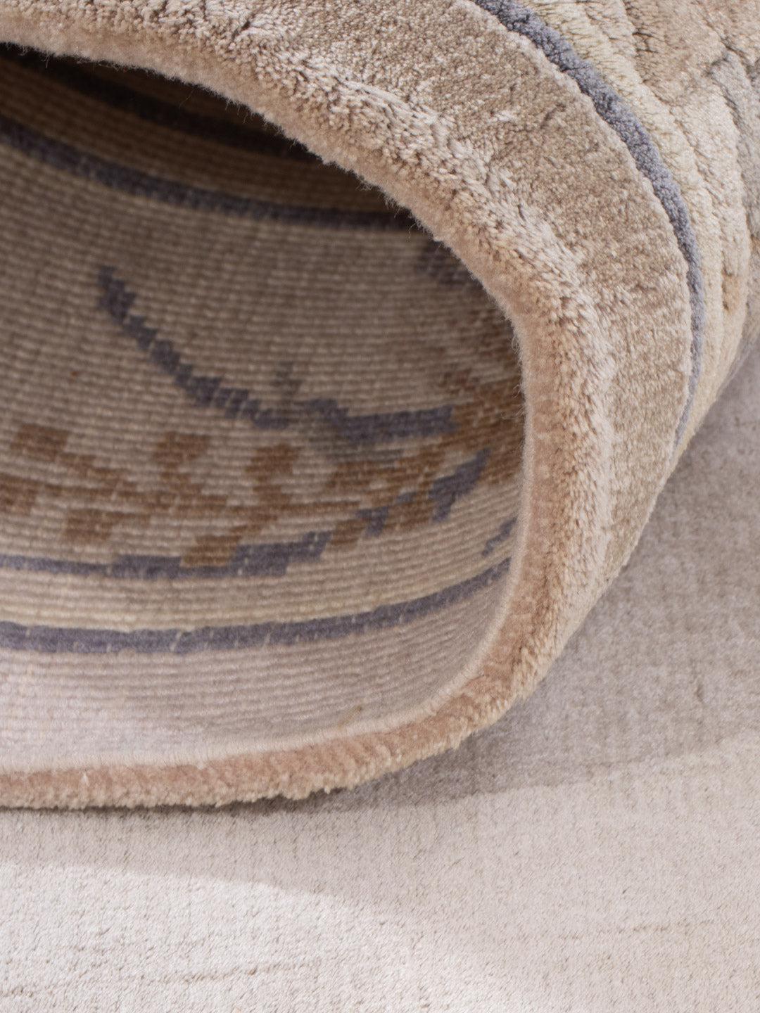 Silk matta - China Silk - 140 x 70 cm - karamell