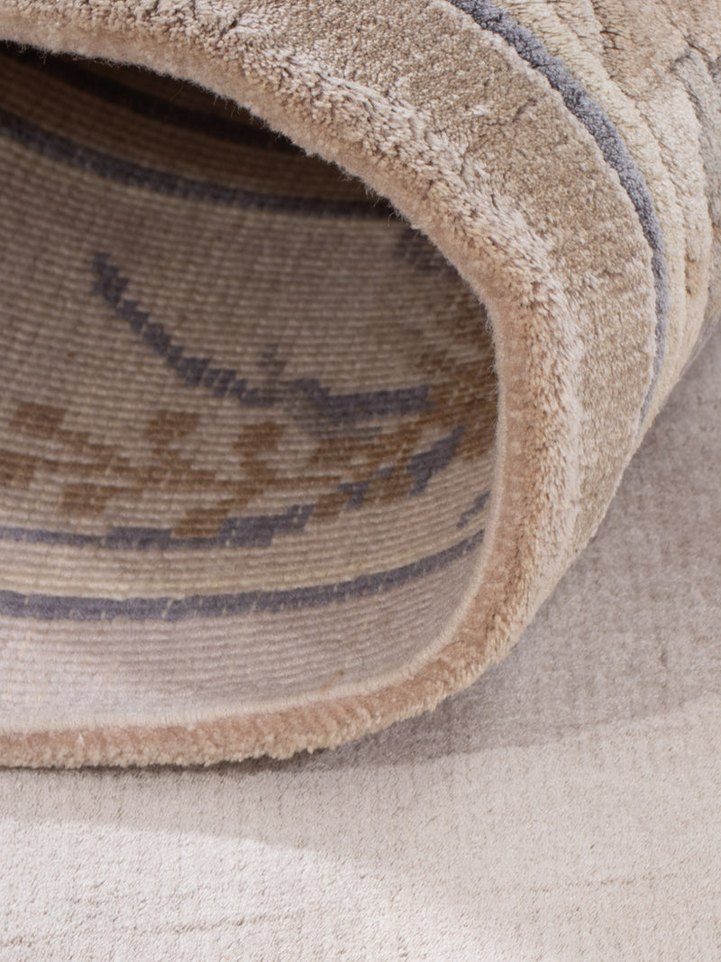 Silk matta - China Silk - 140 x 70 cm - karamell