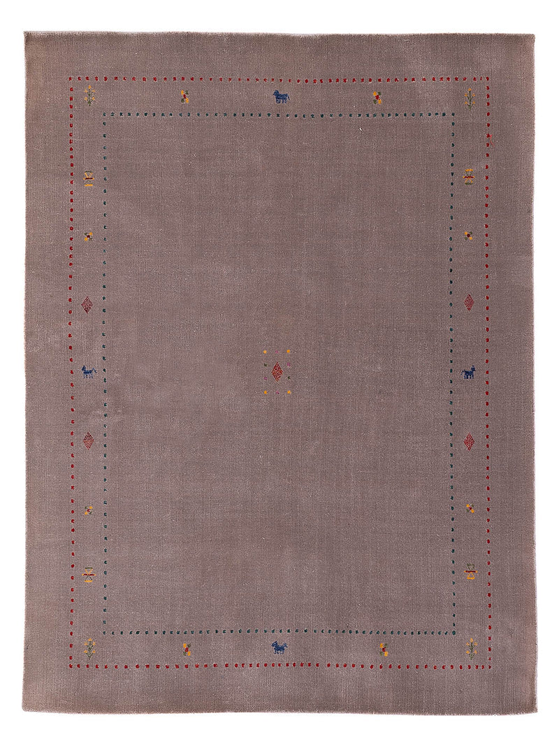 Gabbeh matta - Loribaft Softy - 240 x 170 cm - karamell