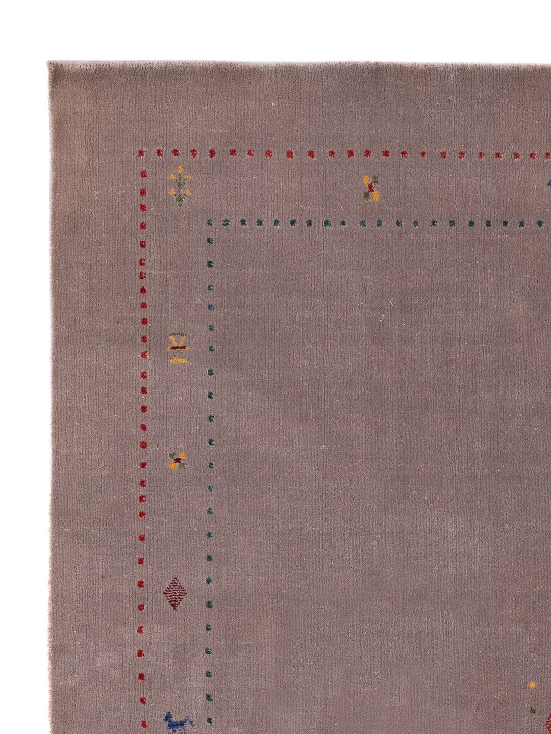Gabbeh matta - Loribaft Softy - 240 x 170 cm - karamell