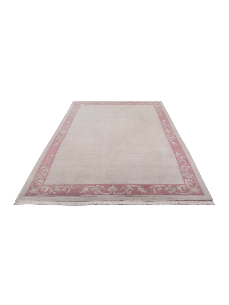 Nepal Teppich - 350 x 250 cm - hellbeige