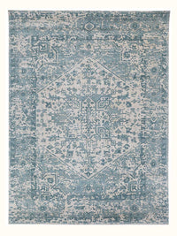 Viskose Teppich - 300 x 230 cm - türkis