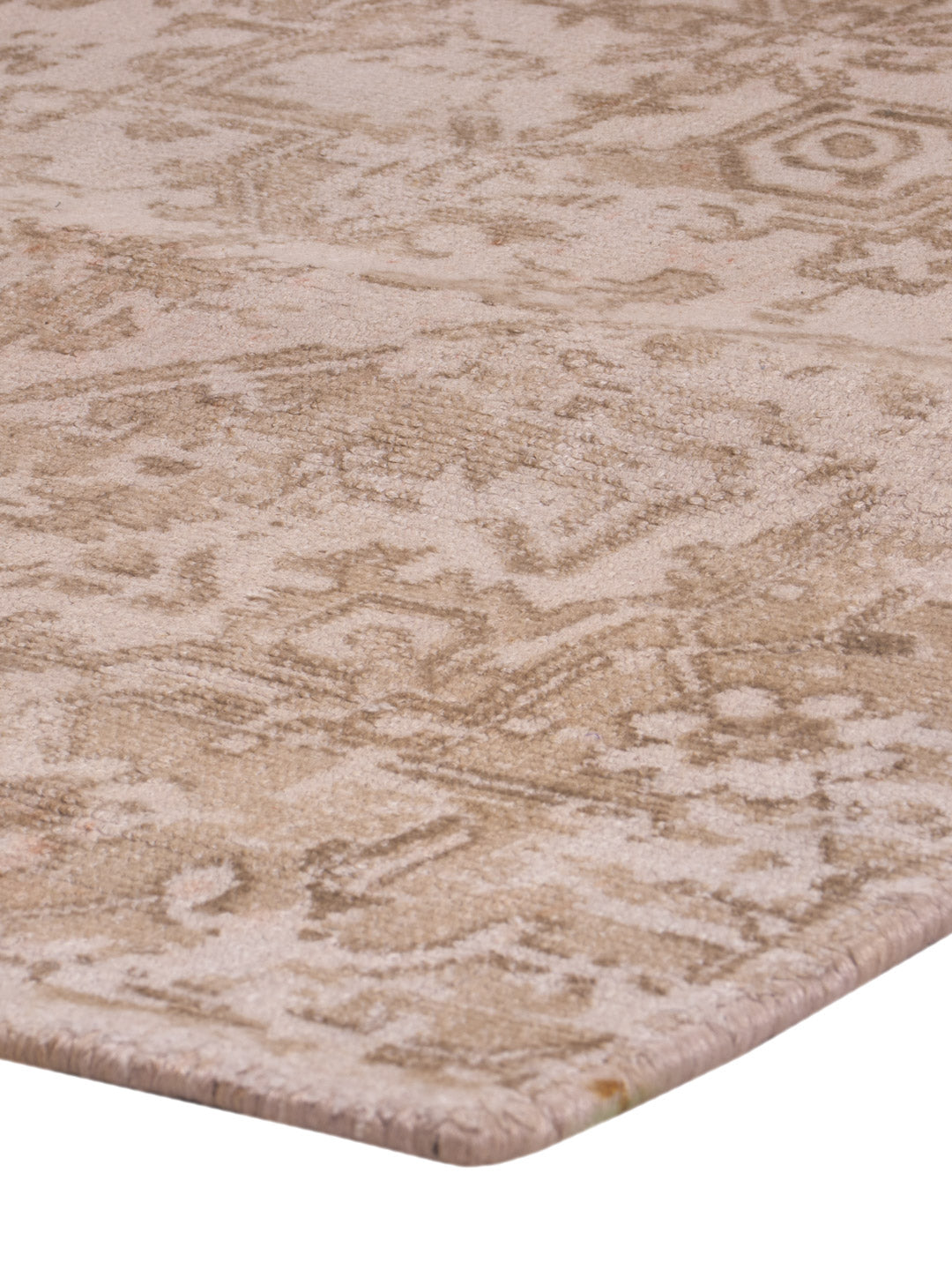 Läufer Viskose - 240 x 80 cm - gold