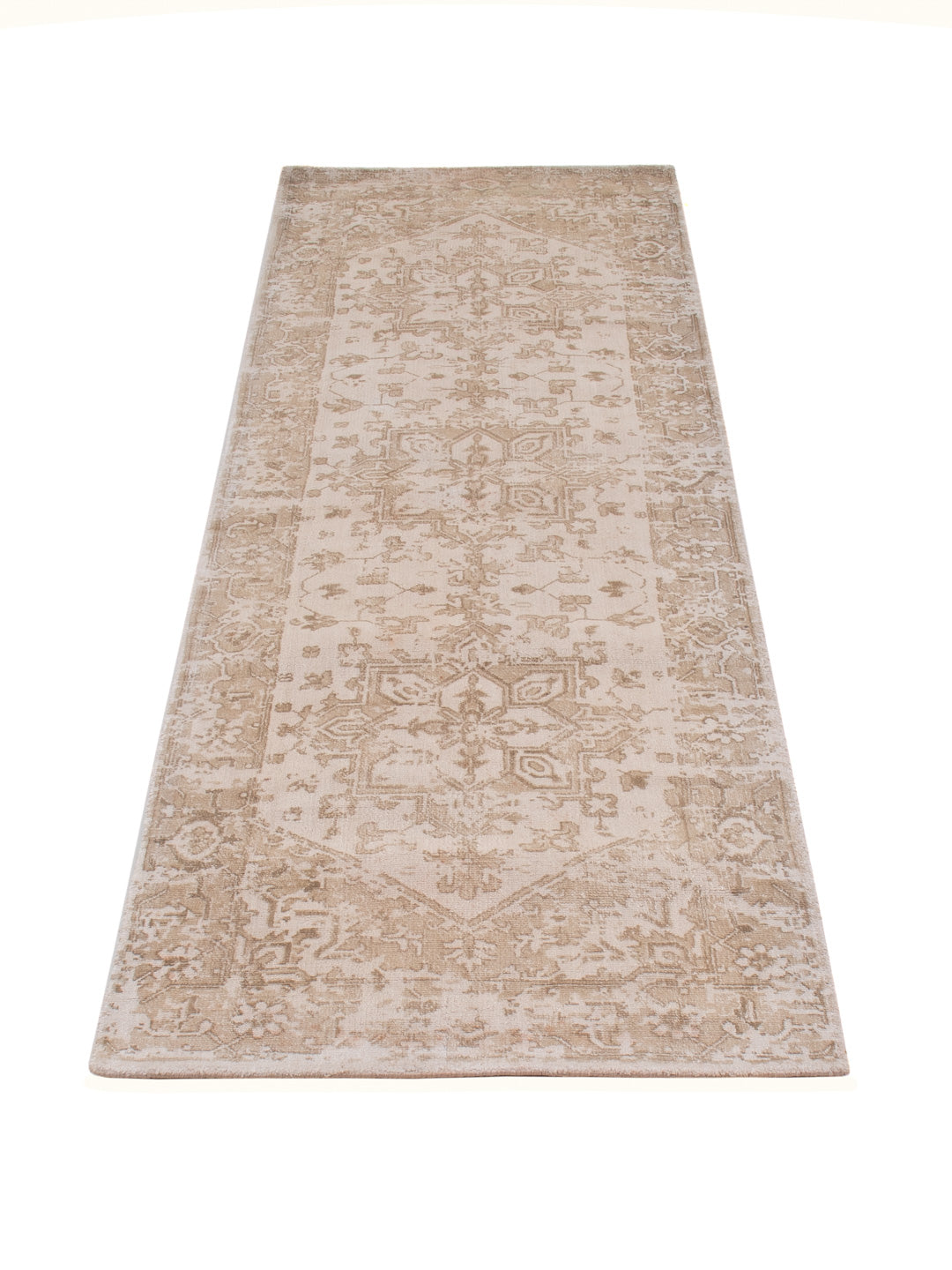 Läufer Viskose - 240 x 80 cm - gold