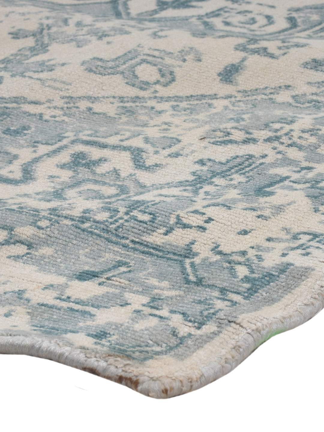 Läufer Viskose - 240 x 80 cm - türkis