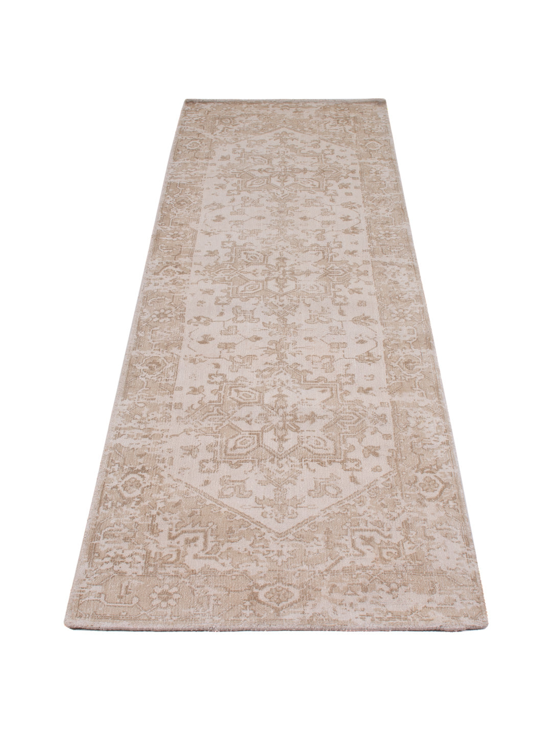 Läufer Viskose - 240 x 80 cm - gold