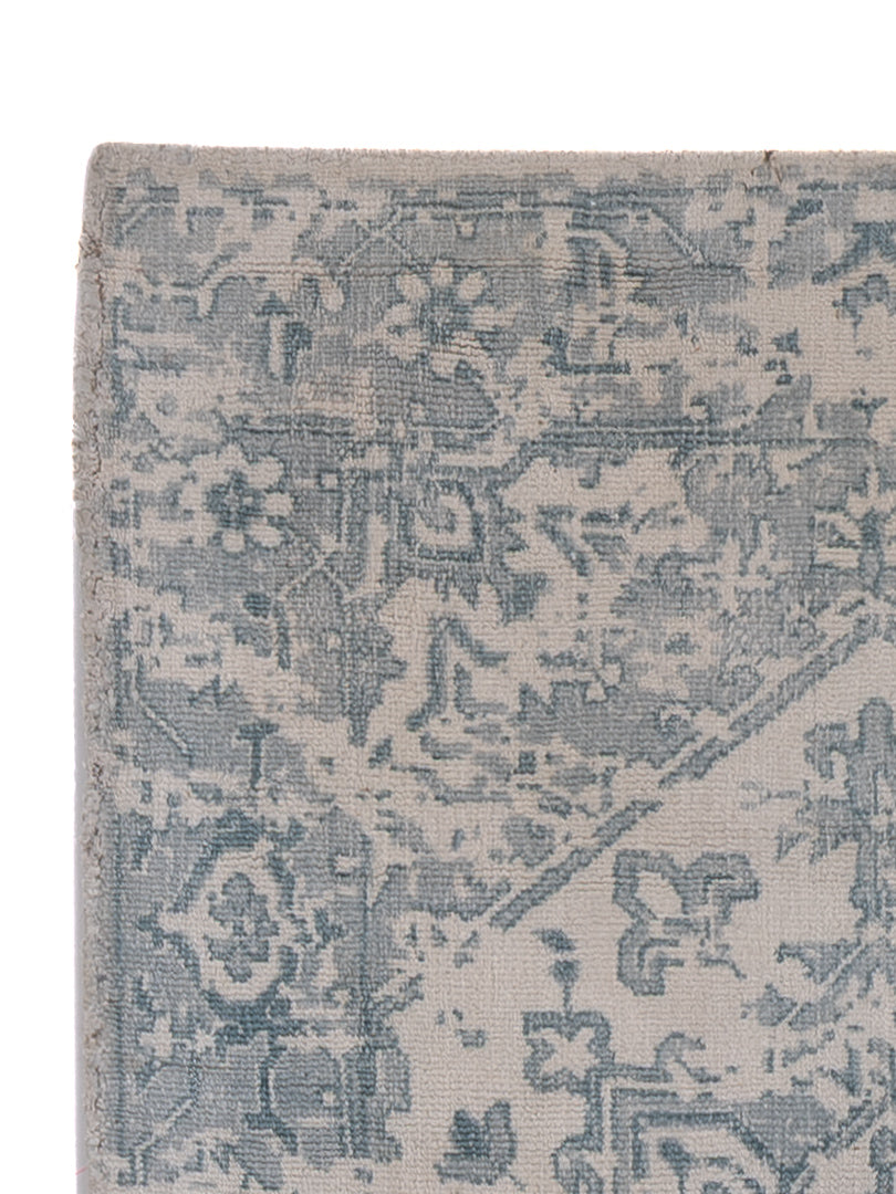 Läufer Viskose - 240 x 80 cm - türkis