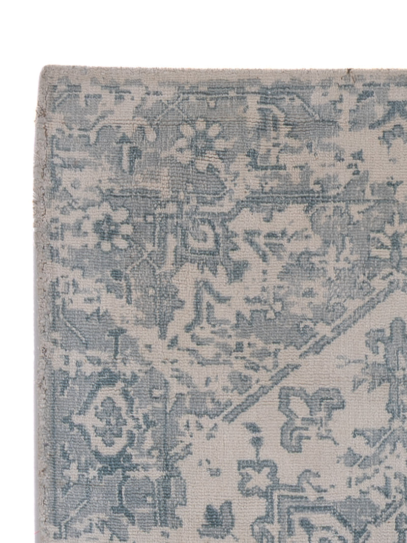 Läufer Viskose - 240 x 80 cm - türkis