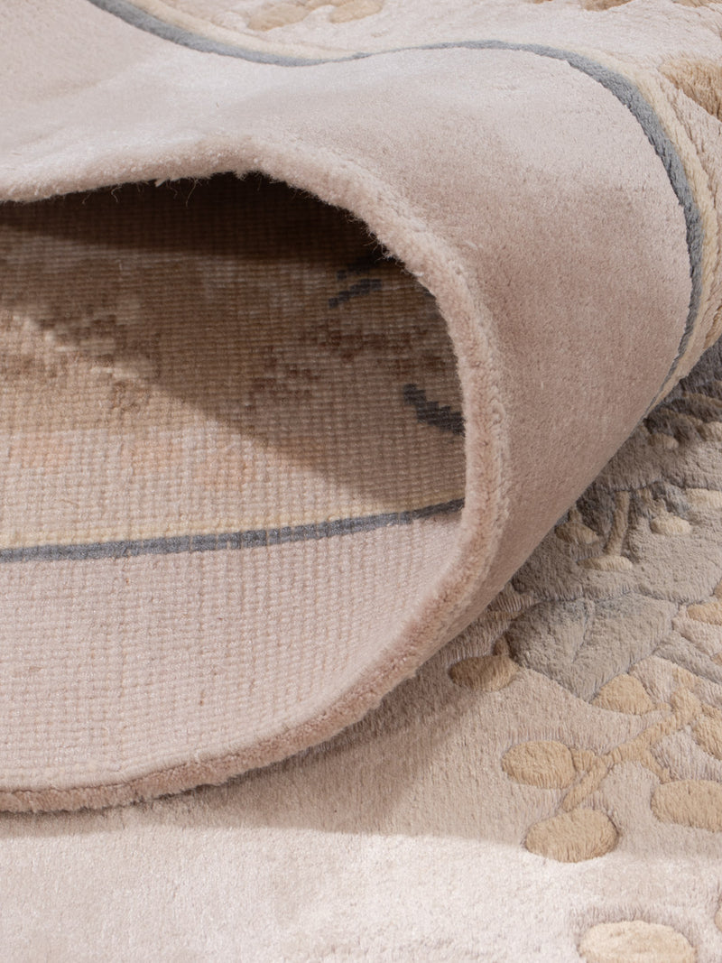 Silk matta - China Silk - 305 x 190 cm - karamell