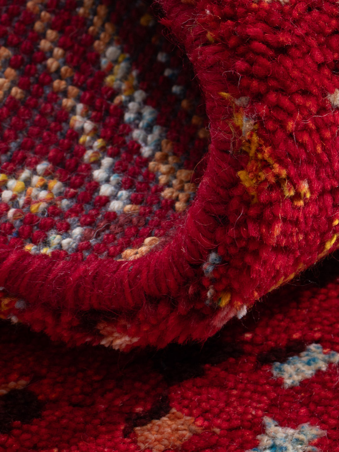 Gabbeh Teppich - Indus - 90 x 60 cm - rot