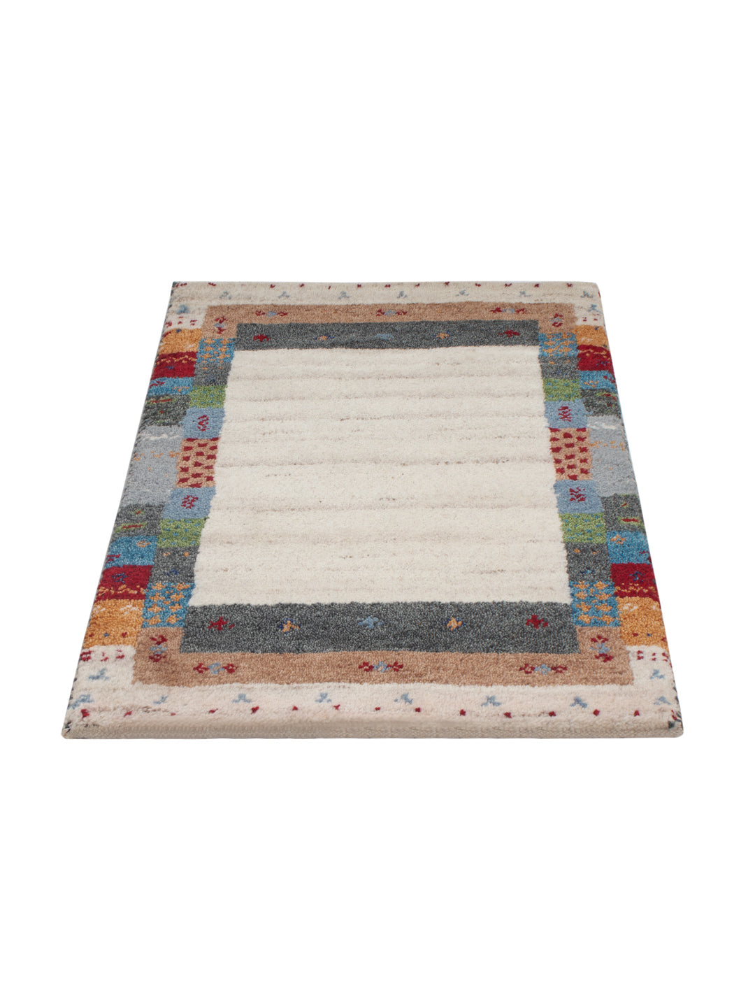 Gabbeh-matta - Indus - 90 x 60 cm - karamell