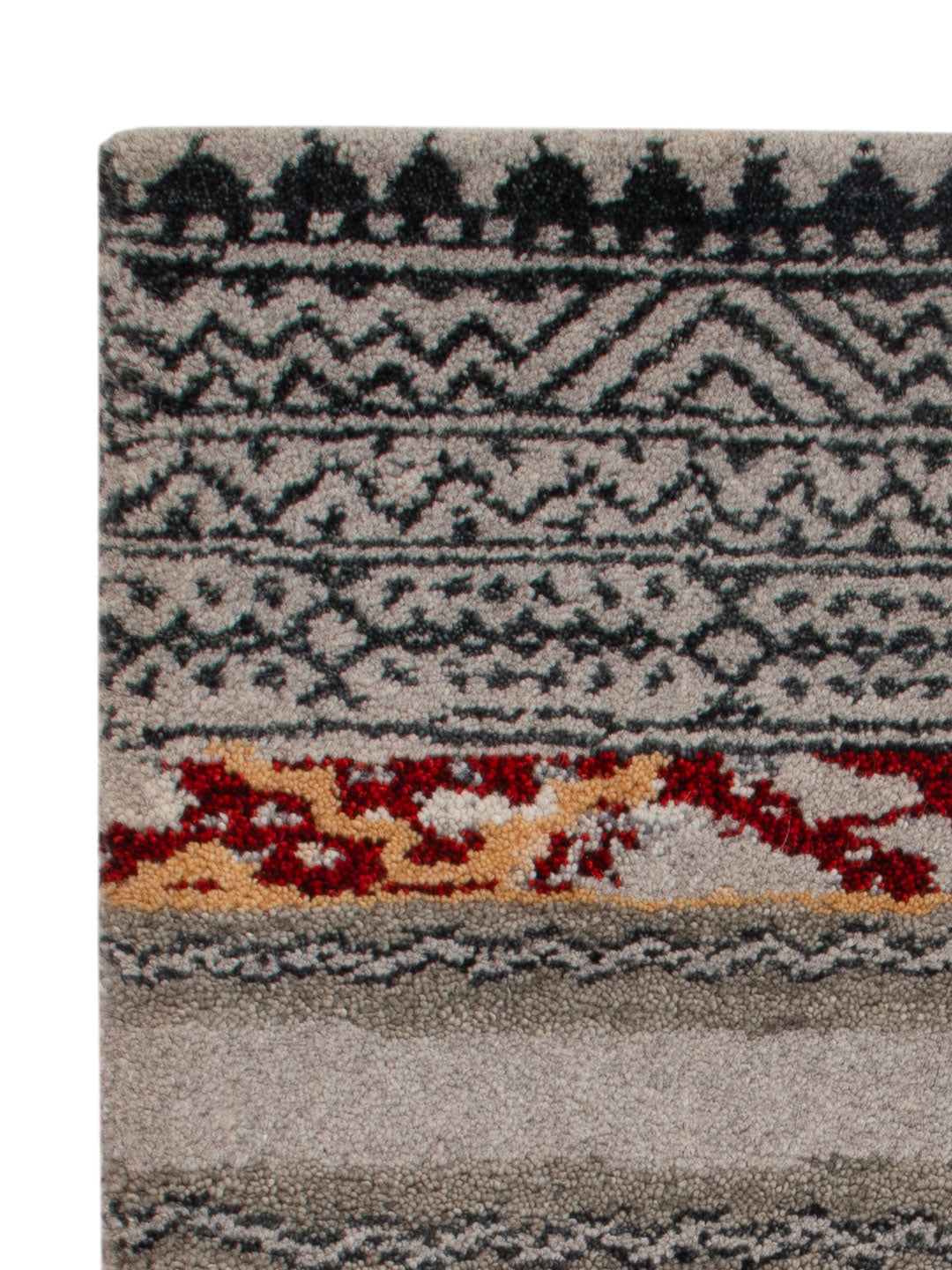 Gabbeh Teppich - Indus - 90 x 60 cm - mehrfarbig