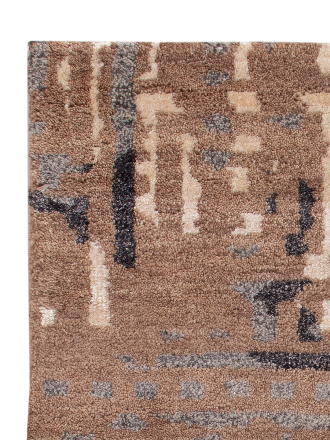Gabbeh-matta - Indus - 90 x 60 cm - karamell