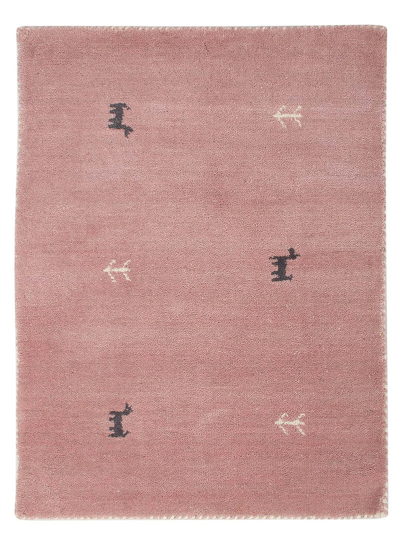Gabbeh matta - Loribaft Softy - 90 x 60 cm - karamell