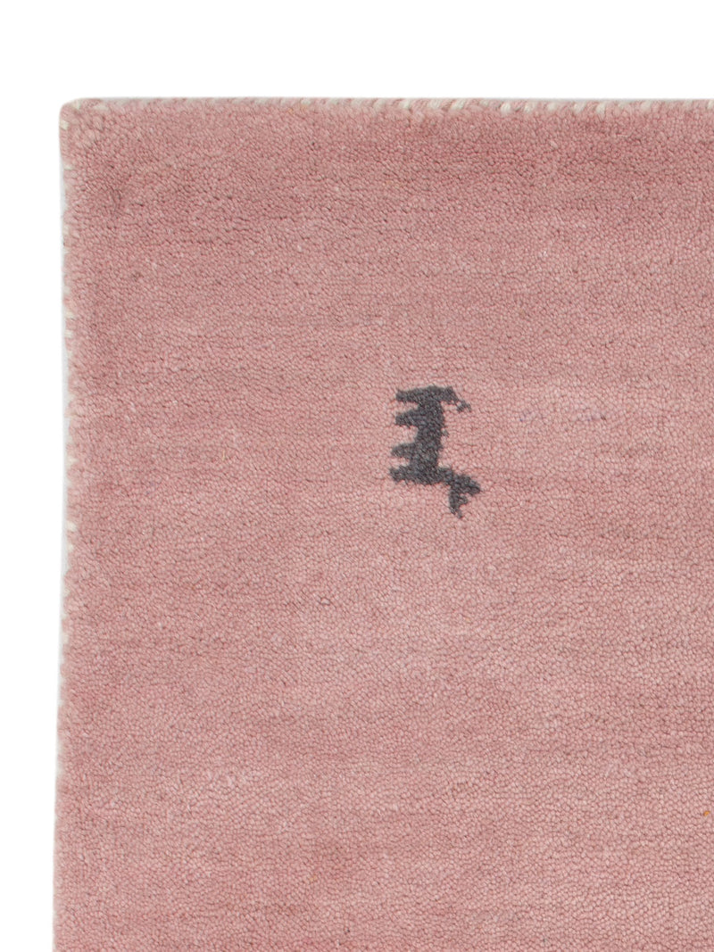 Gabbeh matta - Loribaft Softy - 90 x 60 cm - karamell
