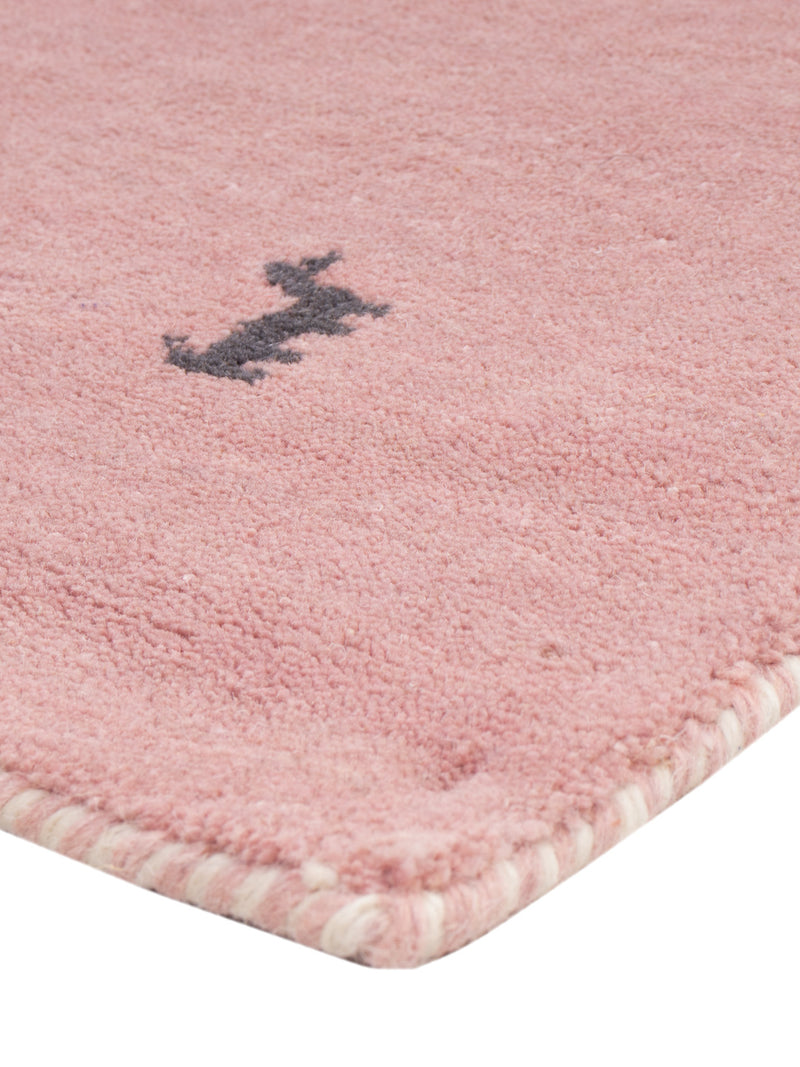 Gabbeh matta - Loribaft Softy - 90 x 60 cm - karamell