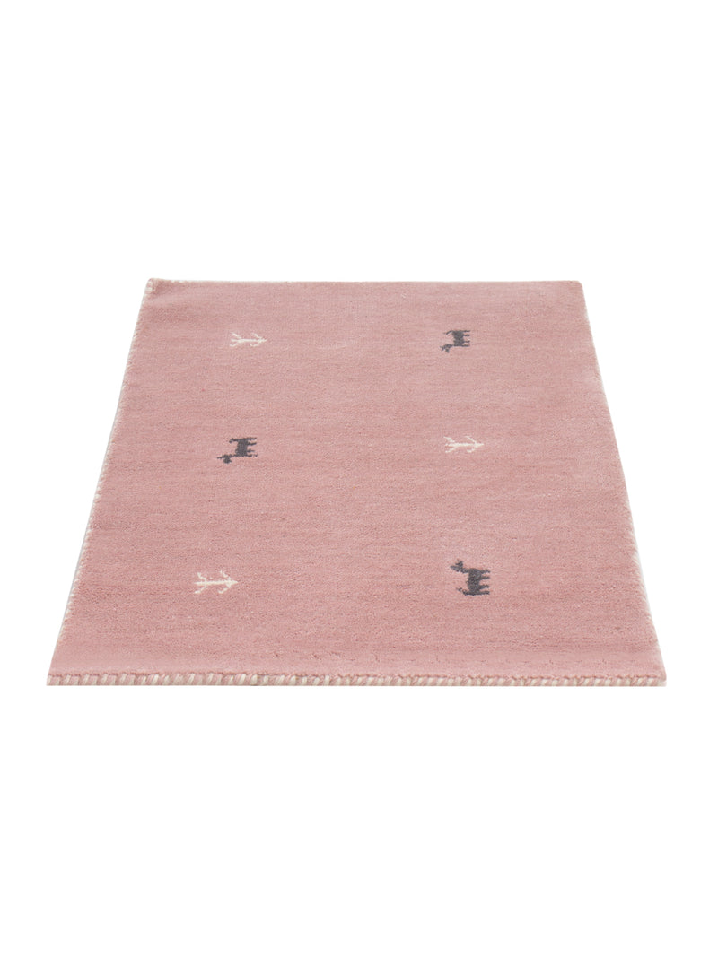 Gabbeh matta - Loribaft Softy - 90 x 60 cm - karamell