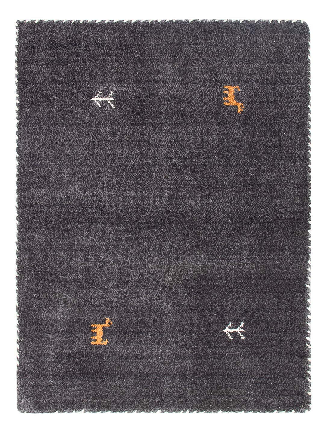 Gabbeh matta - Loribaft Softy - 90 x 60 cm - karamell