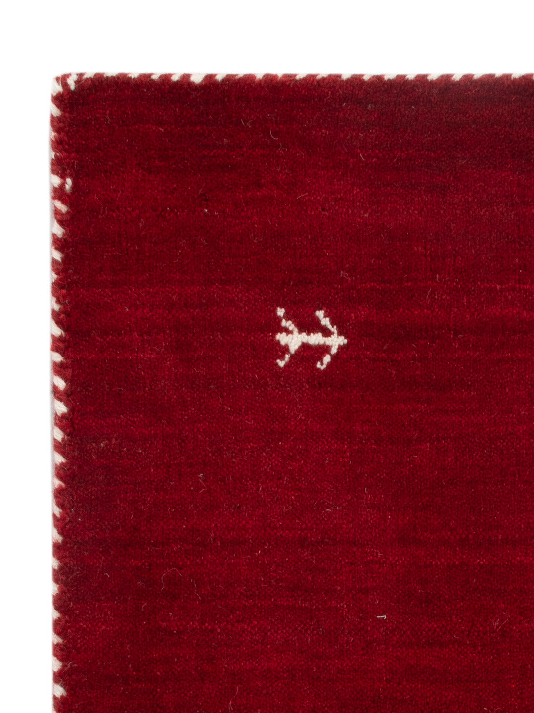 Gabbeh Teppich - Loribaft Softy - 90 x 60 cm - rot