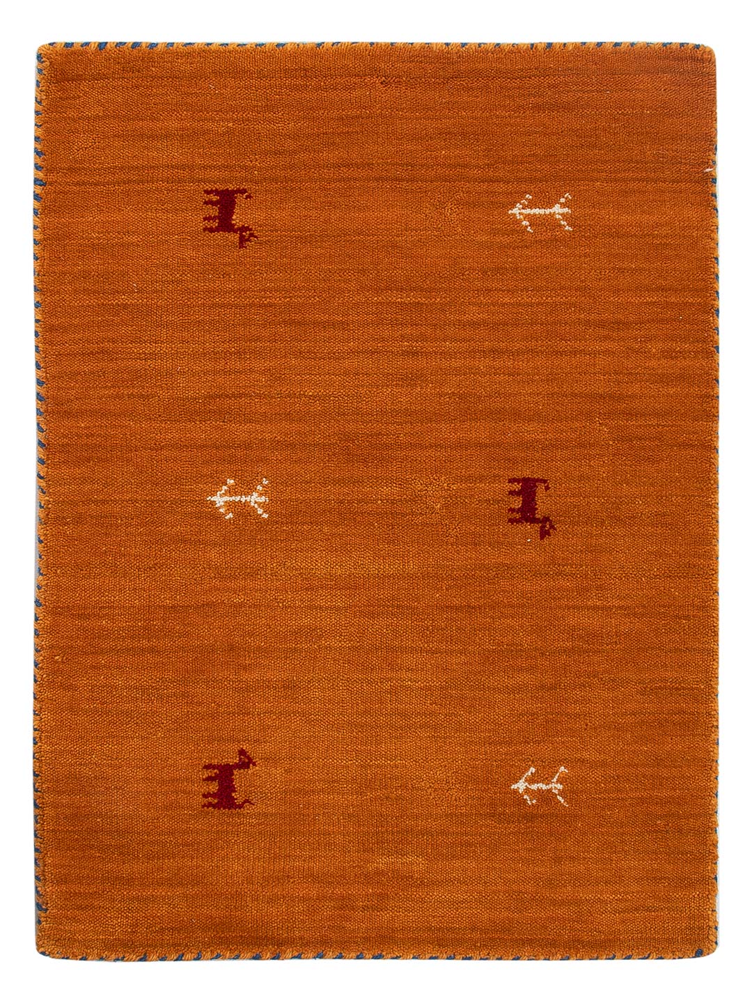 Gabbeh matta - Loribaft Softy - 90 x 60 cm - karamell