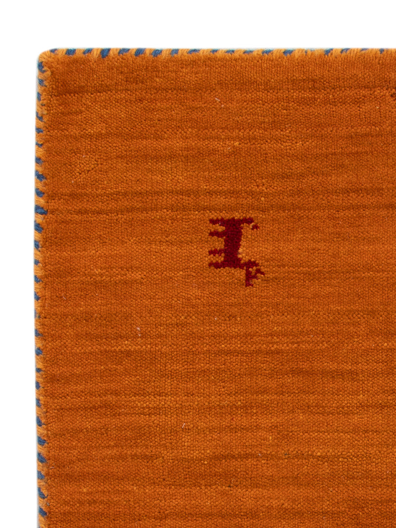 Gabbeh matta - Loribaft Softy - 90 x 60 cm - karamell