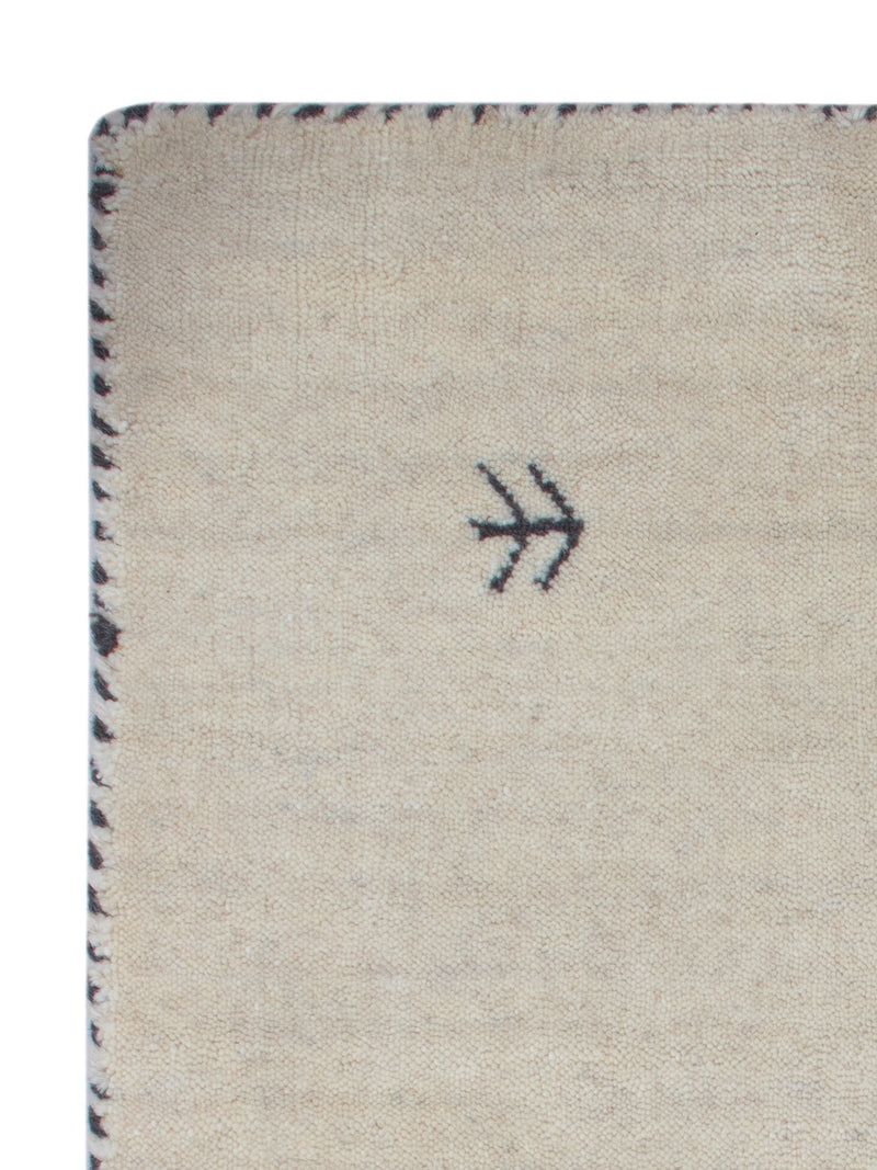 Gabbeh matta - Loribaft Softy - 90 x 60 cm - karamell