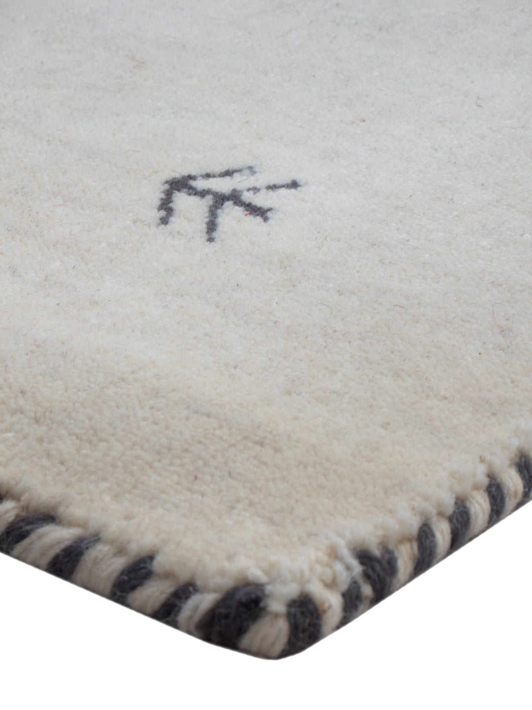 Gabbeh matta - Loribaft Softy - 90 x 60 cm - karamell