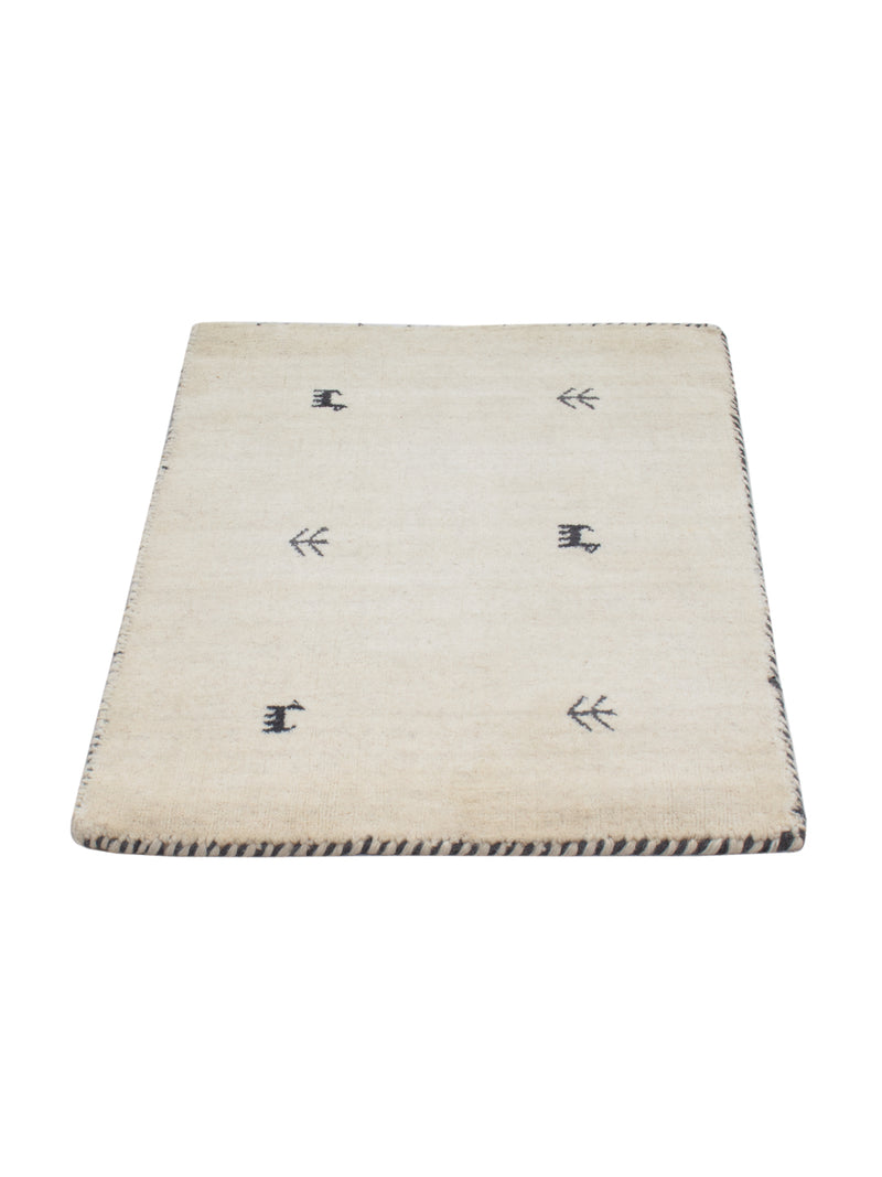 Gabbeh matta - Loribaft Softy - 90 x 60 cm - karamell