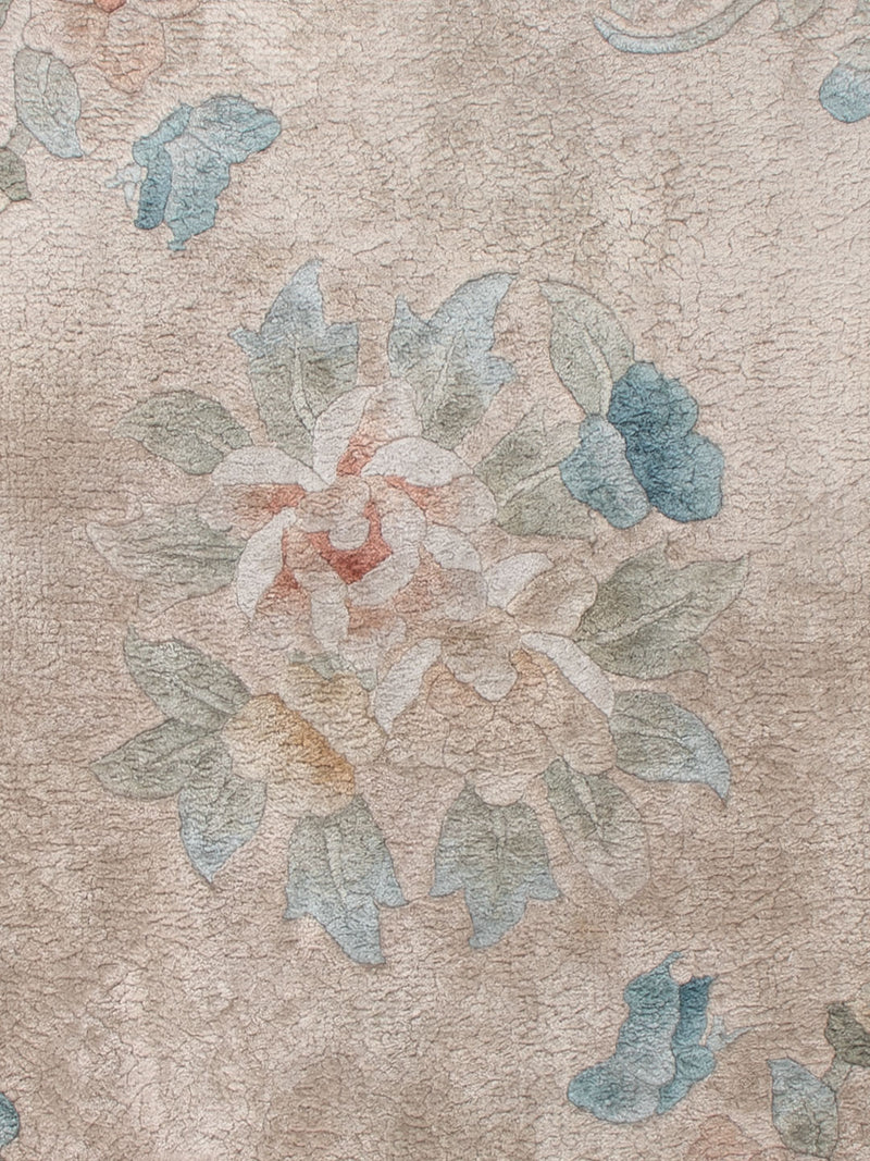 Silk matta - China Silk - 90 x 60 cm - karamell