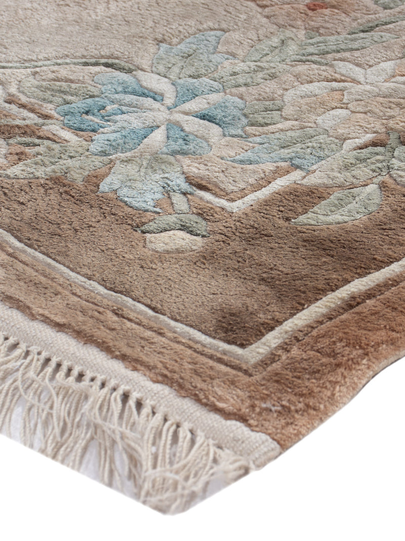 Silk matta - China Silk - 90 x 60 cm - karamell