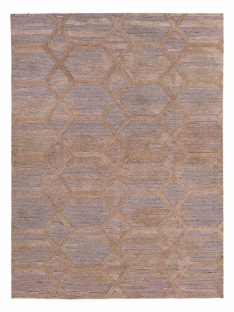 Designermatta - 330 x 240 cm - karamell