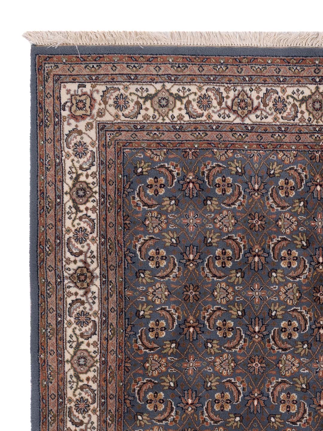 Orientalisk matta - Keshan - Indus kvadrat  - 200 x 200 cm - karamell