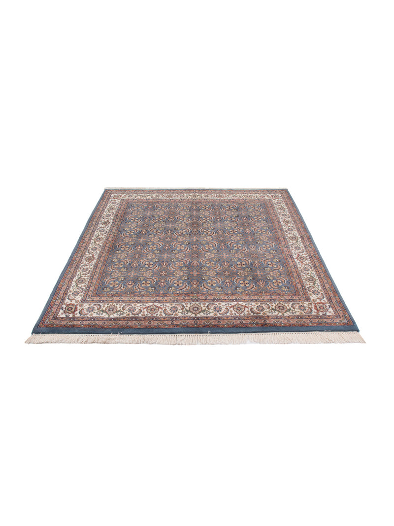 Orientalisk matta - Keshan - Indus kvadrat  - 200 x 200 cm - karamell