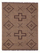 Modern matta - 250 x 150 cm - karamell