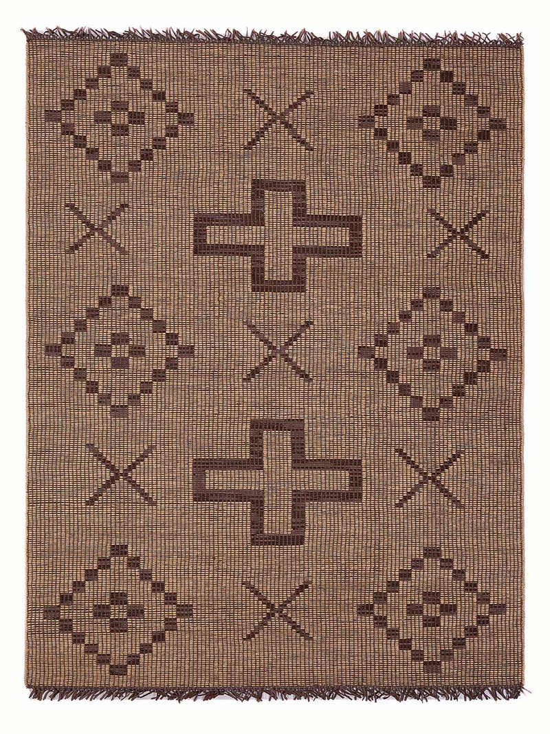 Modern matta - 250 x 150 cm - karamell