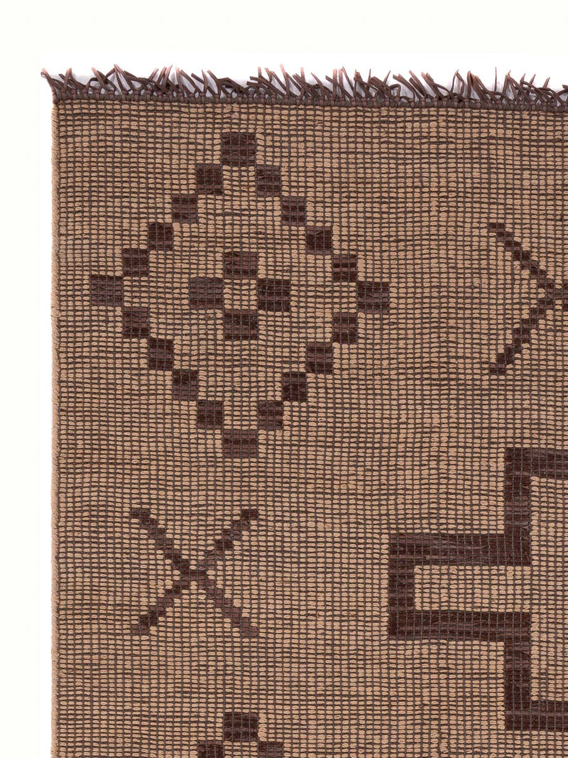 Modern matta - 250 x 150 cm - karamell